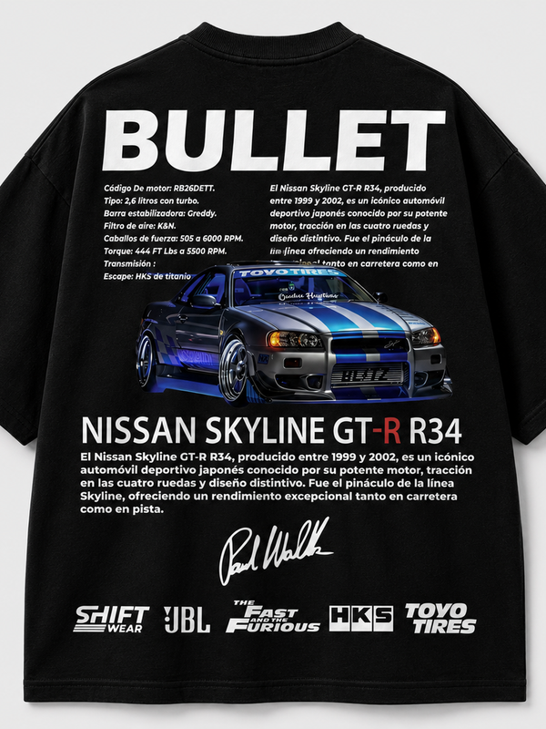 Bullet — Nissan Skyline GT-R R34