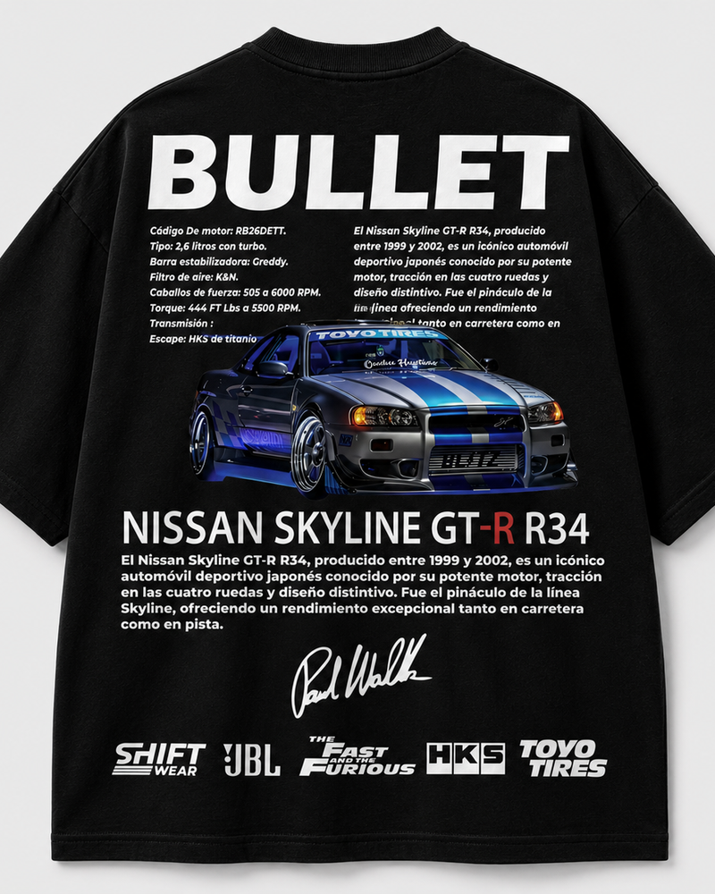 Bullet — Nissan Skyline GT-R R34